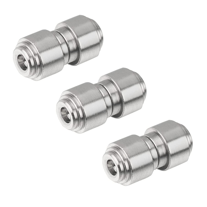 ZYAMY 3pcs Thumb Studs, Titanium Screws Replacement Thumb Studs Pocket Blade Screws for 535 Bugout, Silver