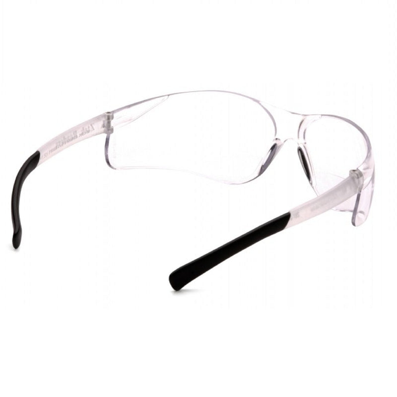 Pyramex Ztek Bifocal Reader Safety Glasses with Clear Lens S2510R25 (3 Pair) (+2.5 Lens) +2.5 Lens