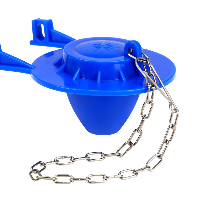 3 Pcs Toilet Bowl Chain Replacement Toilet Flapper Chain Stainless Steel Universal Flapper Chain Replacement Kit Toilet Lift Chain Replacement with Hook Toilet Pump Flush Flapper Chain 3 Pcs