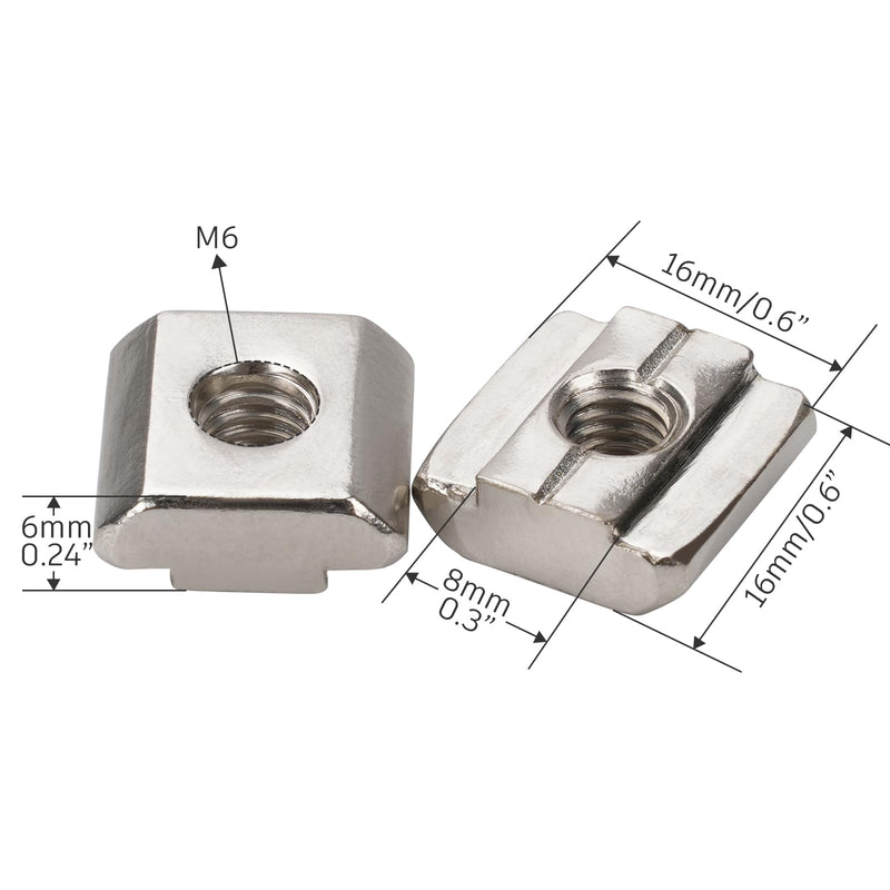 LUNYEE 2PCS Mini Hold Down Clamp Kit, CNC Router Clamp for Woodworking and Metalworking, Compatible with 3018 CNC Router Machine, 3018 Pro Max/ 3018-Pro Ultra, 2.5’’Lx 0.8’’Wx 2.4’’H