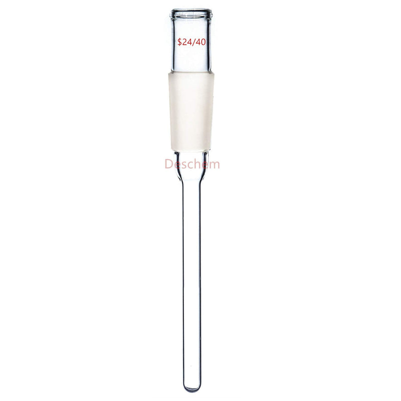 150mm 24/40 Glass Thermometer Adapter 15cm Stem Tube Total Length Approx 230mm Lab Glassware