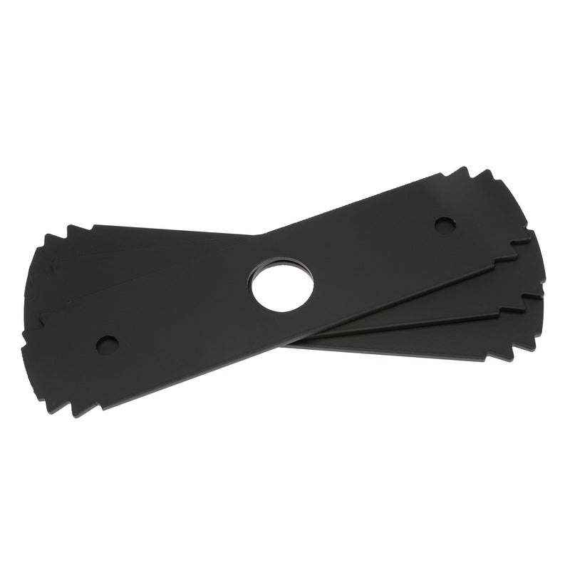 8 Inch Edger Steel Serrated Blade Replace AC04215 Reversible Heavy Duty Hardened Steel Edger Blade for Ryobi for Edgers UT50500 UT15518 RY15518 RYEDG11 P2310 P2300B 1" Center Hole (3) 3