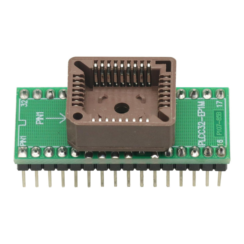 2PCS PLCC32 to DIP32 USB Universal Programmer IC Adapter Socket Tester for TL866CS EZP2010 G540 SP300 TL866A