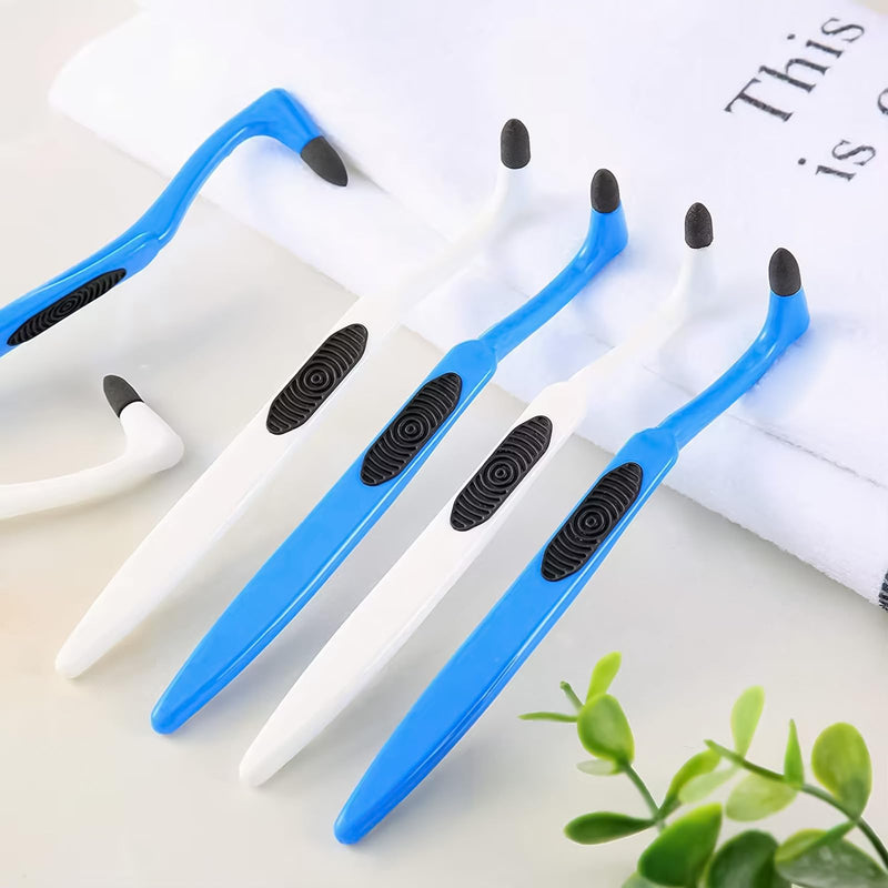 4-Pack Dental Tooth Stain Removers, Ergonomic Handle Design, Effective Plaque and Tartar Cleaning Tools for Adult Oral Care