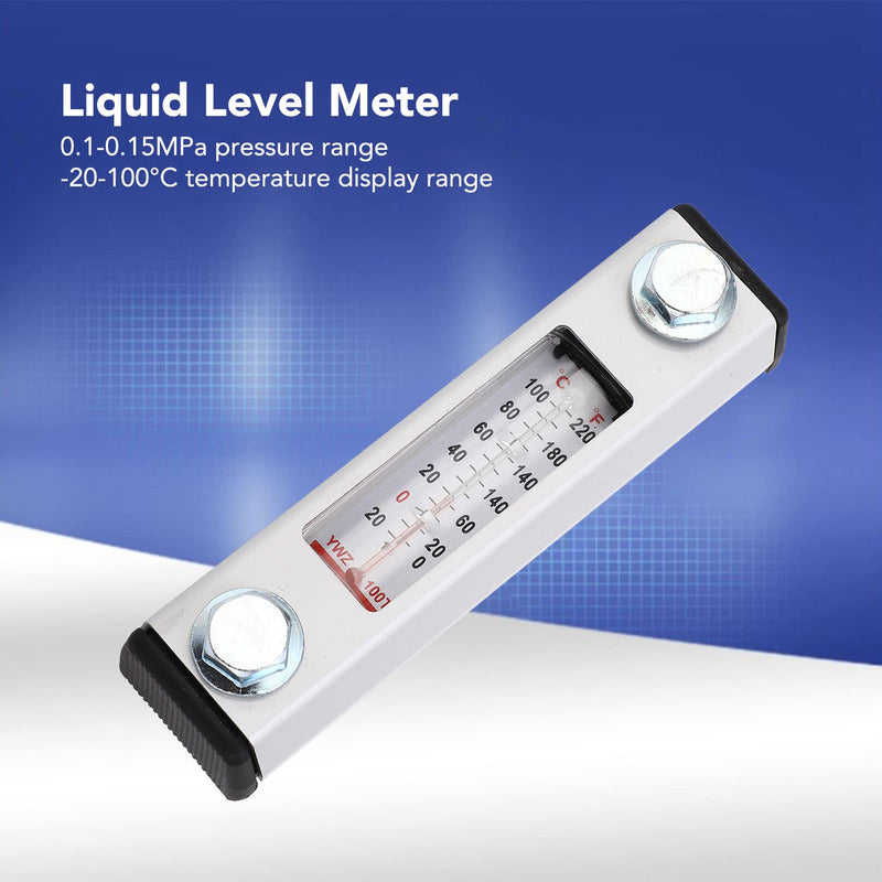 Liquid Level Meter with Temperature Display Oil Water Level Gauge 0.1-0.15MPa YWZ 100T for Oil Tank Lubricating Device Cooling Box