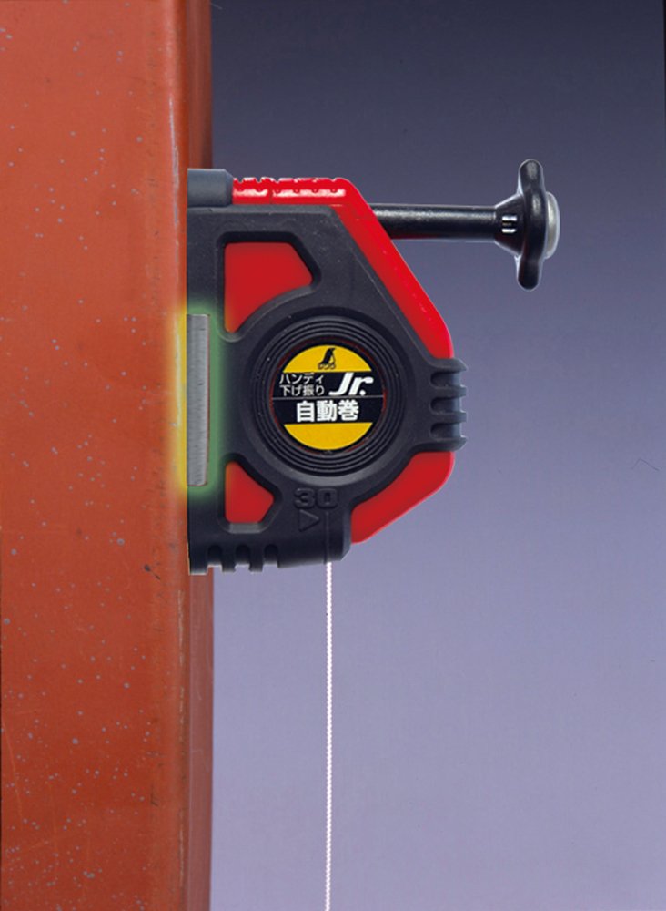Shinwa Sokutei Handy Plumb Bob Jr. (automatic winding) with Suipita 200 g (Red) 77502 (Japan Import)