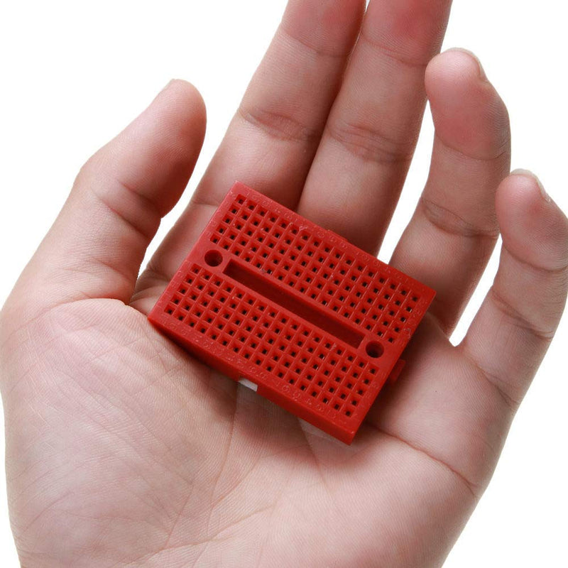 HiLetgo 6pcs SYB-170 Mini Breadboard Colorful Breadboard Small Plates
