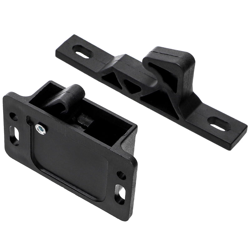 Tebery 20 Pack RV Drawer Latches Catches, Cabinet Door Latch 10 LBS Pull Force with Mounting Screw, Drawer Latches Replacement for Travel, Camper, Trailer, Motorhome, Home Office