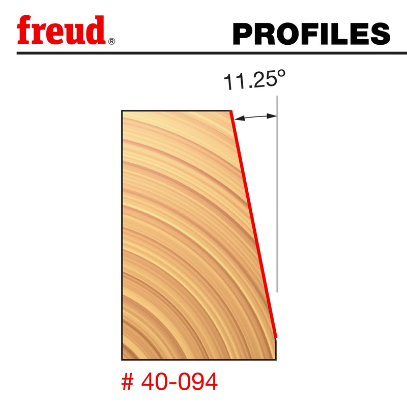 Freud 40-094: 7/8" (Dia.) Chamfer Bit with 1/2" Shank