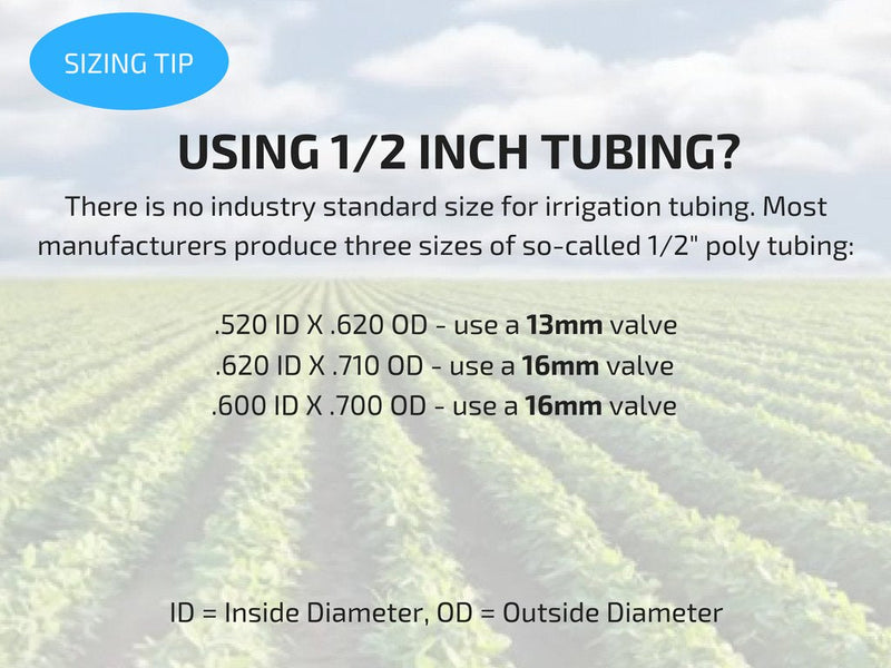 2-Pack In-Line Barbed Ball Valve for 3/4 Inch Tubing - Regulate and Shut-Off/On Water Flow 21mm (3/4" Tube .810 - .820 ID)