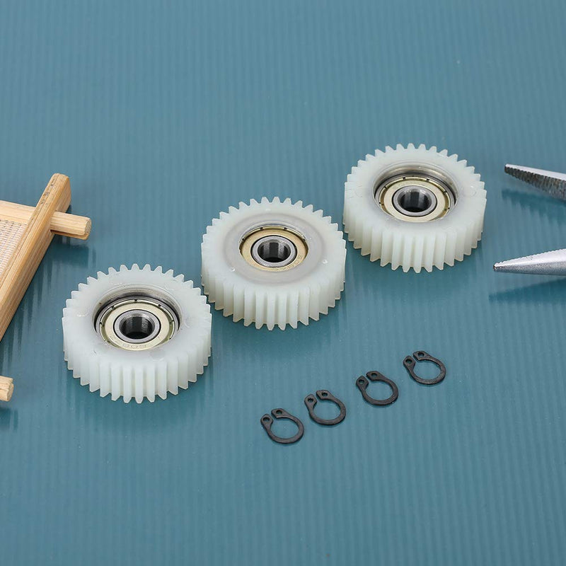 36 Teeths Nylon Gears, Pr 3Pcs 36 Teeth 38mm Nylon Electronic Motor Gears fessional Accessory for Electrical Motor Clutch Gears Nylon 36 Teeth Planetary Gear