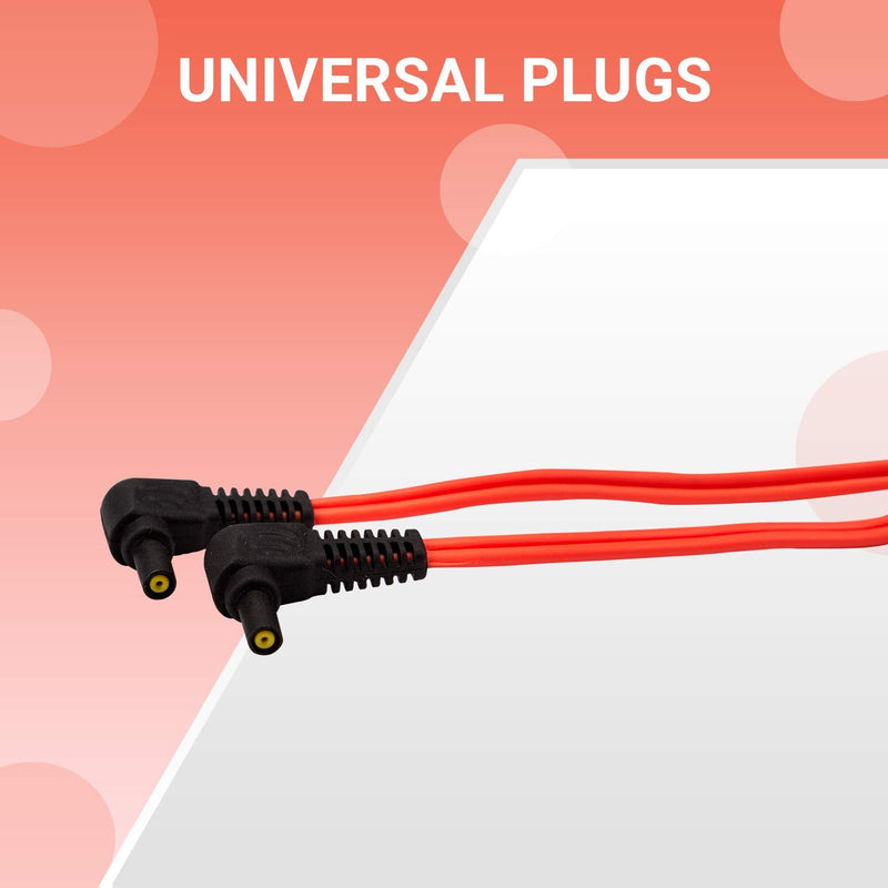 M PAIN MANAGEMENT TECHNOLOGIES Universal TENS Lead Wires by PMT, Fits Most All Electrotherapy Devices and TENS/EMS electrodes, Compatible with TENS 7000 (Premium Grade) Premium Grade
