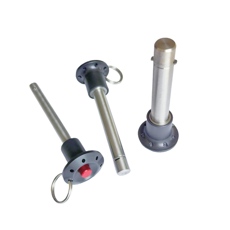 Stainless Steel Tongue Locking pins, axial Locking Pawl Quick-Release pins, Fastening pins for Audio Equipment, and Safety Ropes (Dia:15/32in (12mm)-1PC, Clamping Length：2in(50mm)) Dia:15/32in (12mm)-1PC Clamping length：2in(50mm)