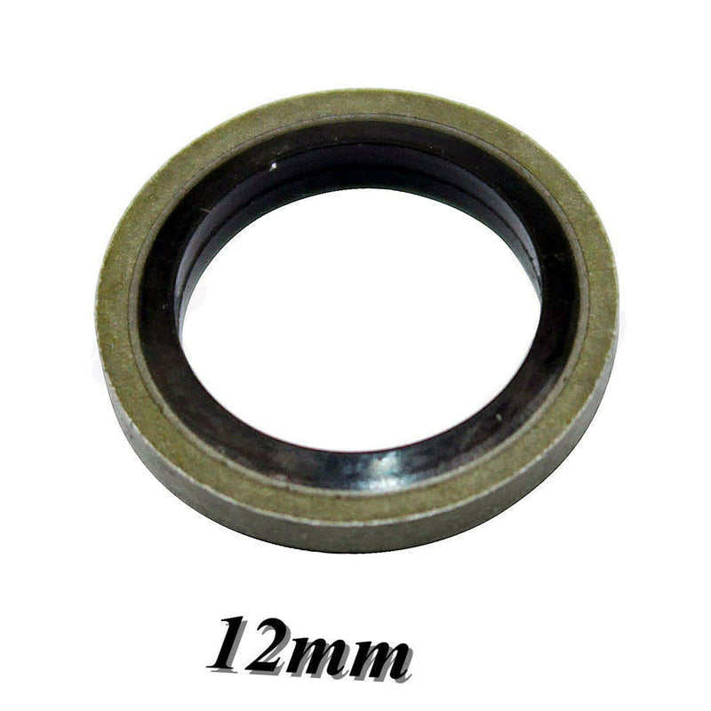 New 8mm,10mm,12mm,14 mm Qty 10 Each Banjo Bolt Fuel Sealing Washers for Dodge Ram Cummins 2500 3500 5.9L 5.9 6.7L 6.7 12V 24V 3918192, 3963988, 3963983, 3918188, 4934278