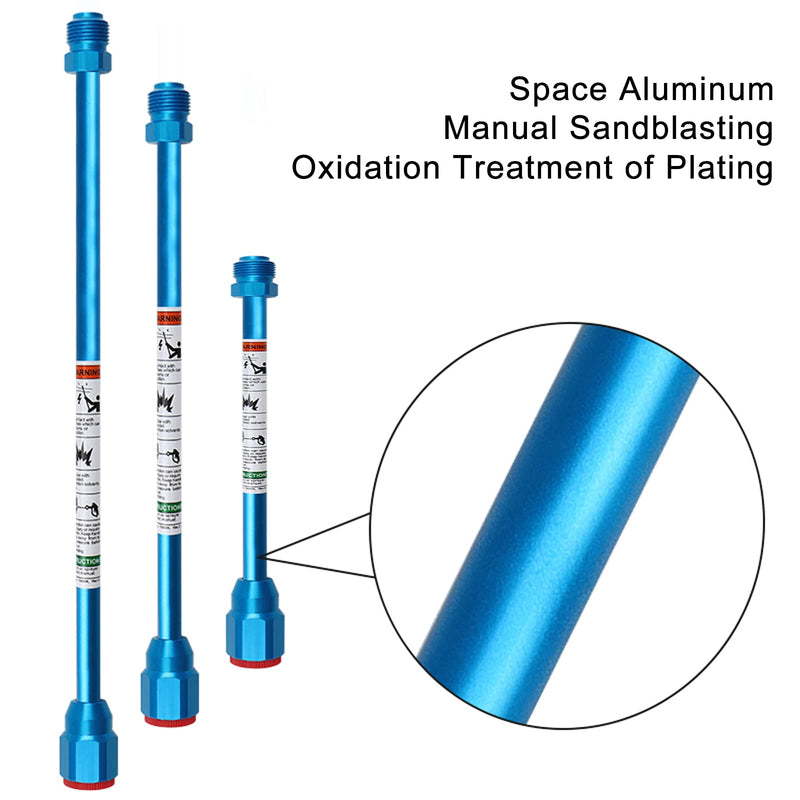 Airless Paint Sprayer Spray Gun Tip Extension Pole Rod 3 Pack Airless Sprayer Gun Spray Painting Wand 8inch 11.8inch 20inch 8inch+11.8inch+20 inch