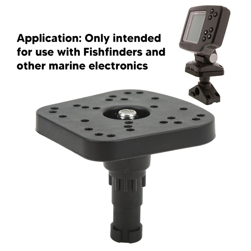 Aramox Fishfinder Mount, Universal Rotation Sounder Mount for Marine Electronics