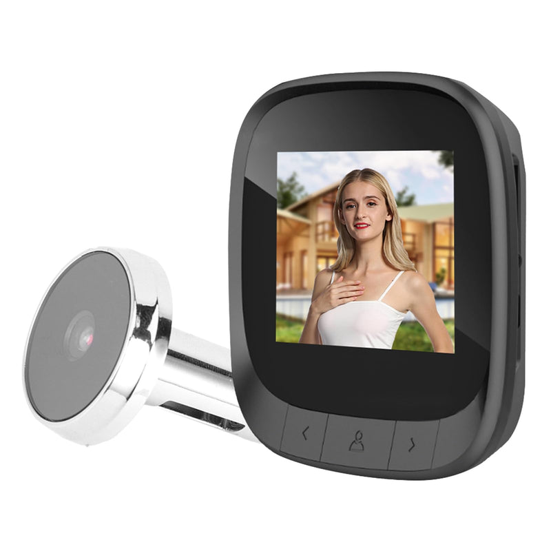 2.4in Smart Visual Door Viewer, Electronic Eye Peephole Digital Video Door Viewer Monitoring Camera for Home