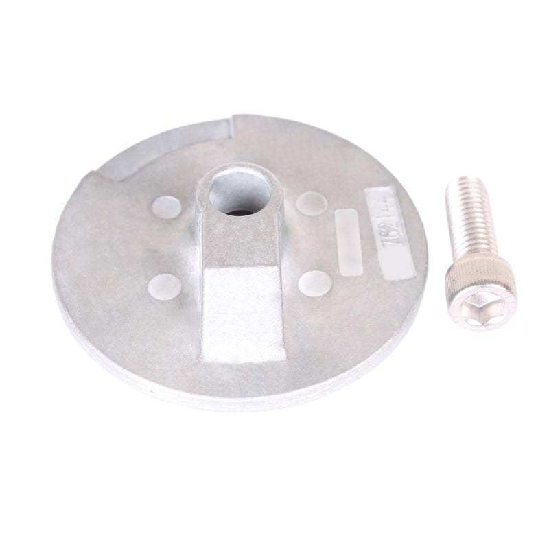 SouthMarine Boat Engine 97-762144 Flat Trim Tab Anode for Mercury Mariner Mercruiser Quicksilver Bravo 2 3 III Anti-Ventilation and Vazer Drives Outboard Motor Zinc