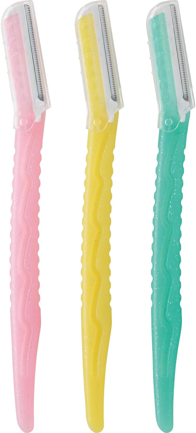 FEATHER Piany, Sensitive Skin, Face Guard Included, 3 Pieces, Made in Japan, Razor, Women's, Cheeks, Forehead, Mouth - NewNest Australia