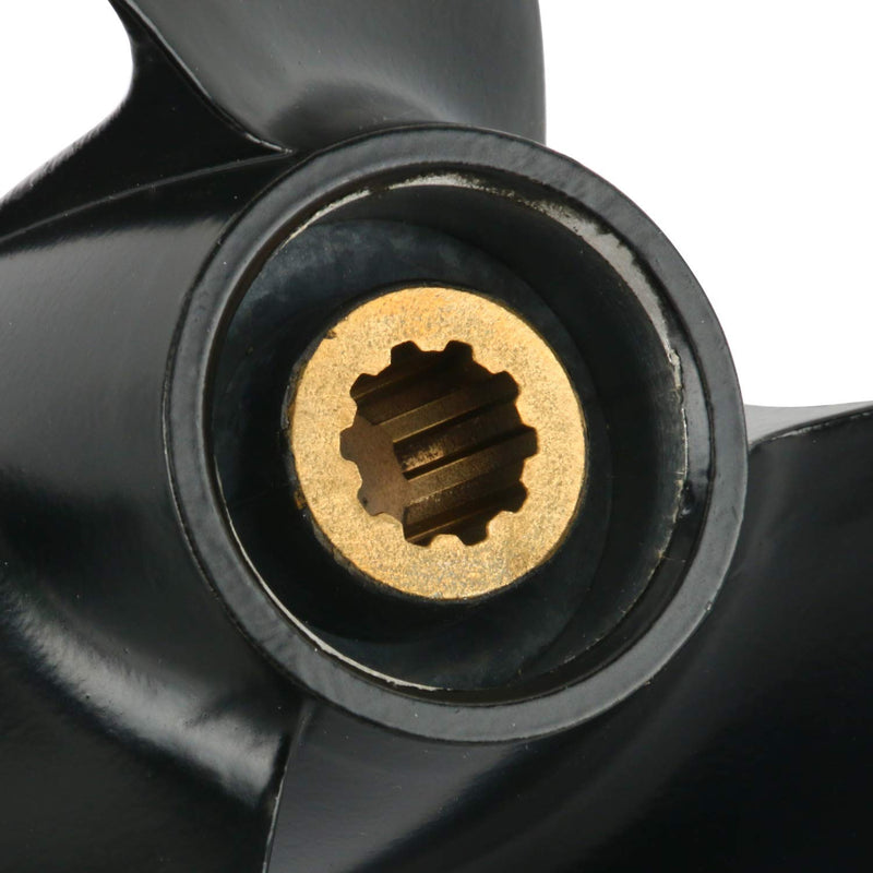 Amarine Made A520 Boat Engine Aluminum Alloy Propeller 7 1/2x6 Fits for Suzuki 2.5hp DF2.5 Outboard Motors