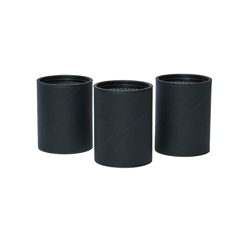 Replacement Cartridges for Personal Smoke Air Filter - Eco Friendly - Extended Life - Three Pack