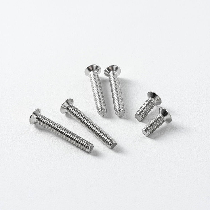 5/16-18 x 4'' (10 Pack) Flat Head Machine Screw, Phillips Drive, 304 Stainless Steel 18-8, Bright Finish, Fully Machine Thread 5/16 x 4''