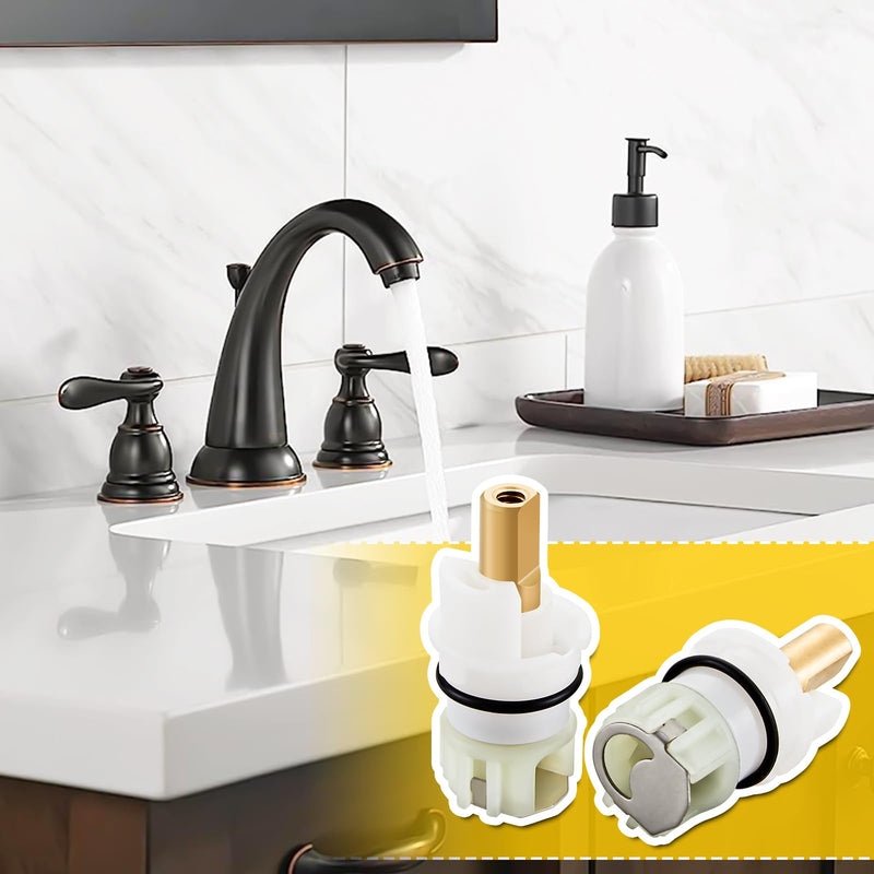 RP25513 faucet stem assembly, Replacement Kit for Delta two handle faucet repair kit, Includes RP4993 Seats and Springs, 4 Pack