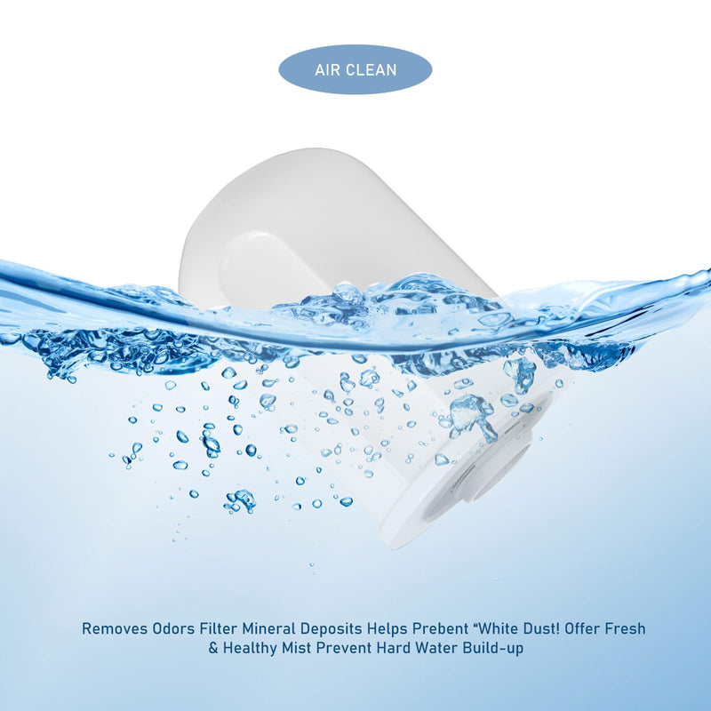 A250 Aqua Pro 2-in-1 Humidifier Water Filter Replacement Compatible with BONECO & AIR-O-Swiss Aqua Pro 2-in-1 Ultrasonic Humidifiers (3 Cartridges)