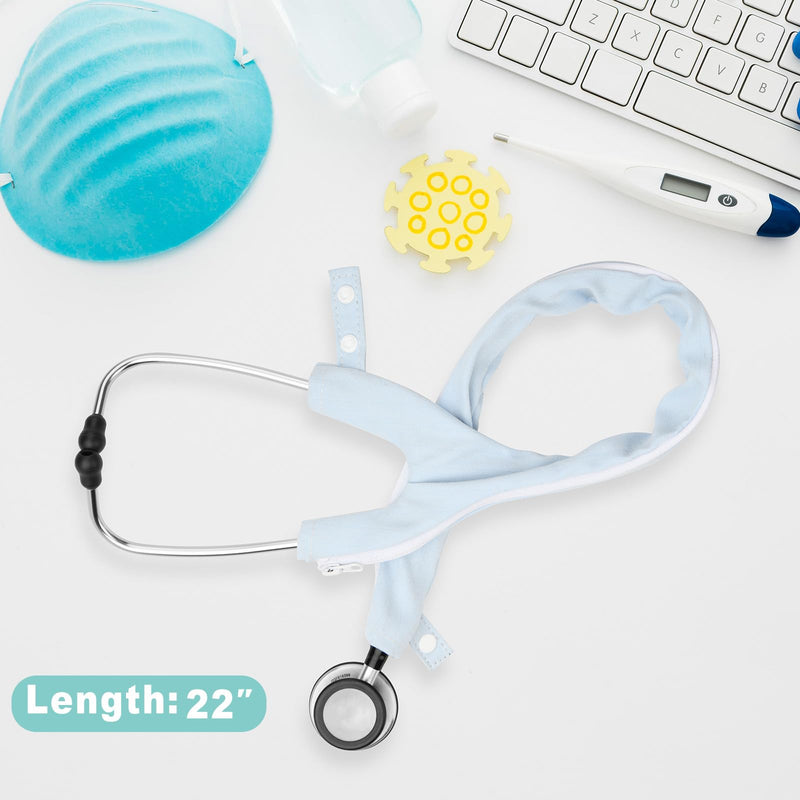 Beautyflier Stethoscope Covers Compatible with 3M Littmann Classic III, 2 IN 1 Stethoscope Sleeve Clip for Doctors, Nurses, Medical Students, Stethoscope Accessory