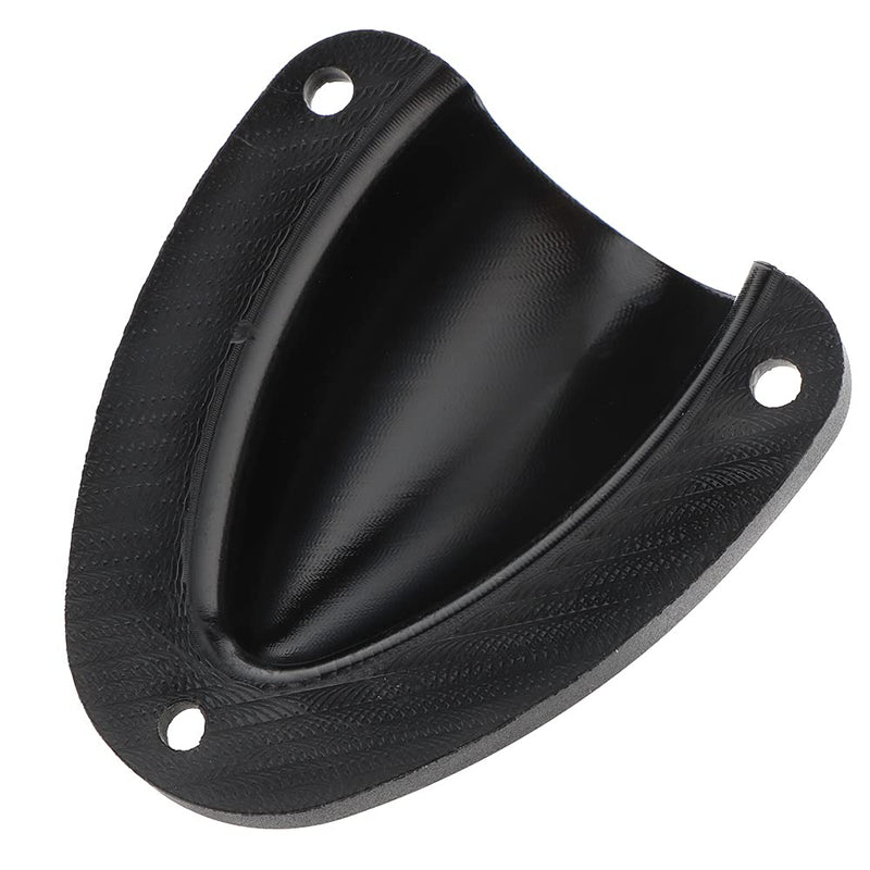 VTurboWay 10 Pcs Nylon 2-1/2" Marine Wire Cable Vent Cover, Clamshell Vent for Boat, Smooth Edge Thickness 1/8", Wire Vent Cover, Clamshell Vent, Free Installation Screws