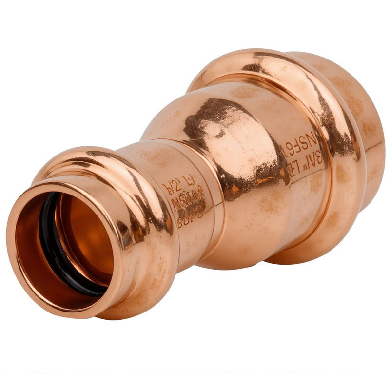 WHK 10 PKS 3/4" x 1/2" Pro Press Copper Reducing Coupling Adater Fittings