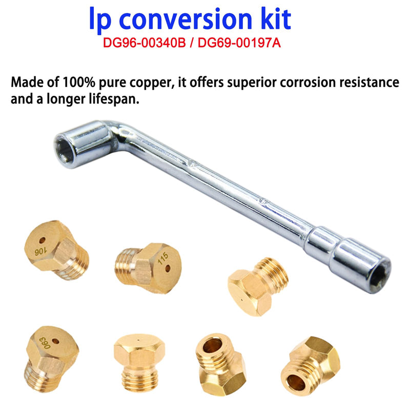 DG96-00340B / DG69-00197A lp conversion kit, Gas Stove Repair and Replacement Part