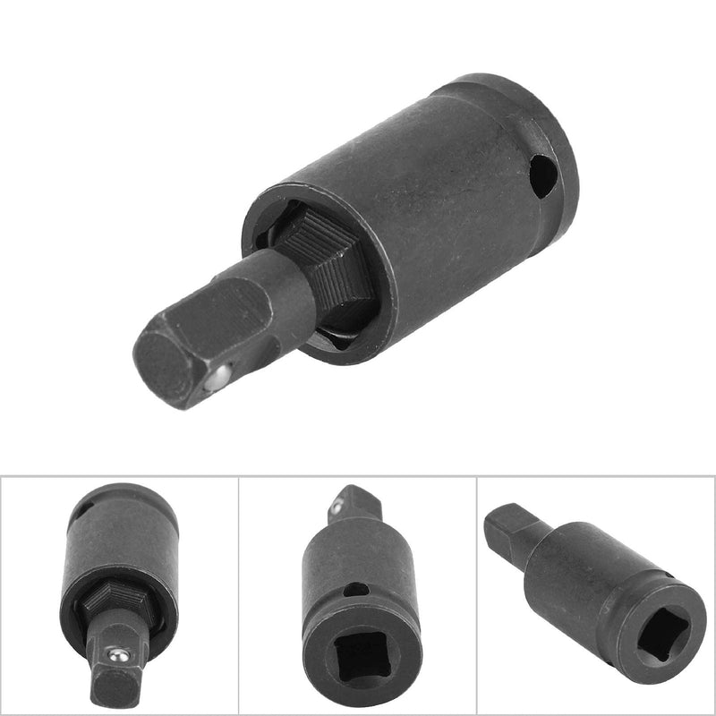 YWBL-WH Pneumatic Wrench Universal Joint Swivel Sockets Swivel Drive Adapter U Joint Air Impact Wobble Socket (1/2 in) 1/2 in