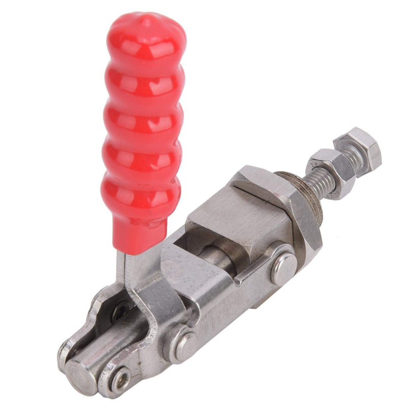 BORDSTRACT 136kg Toggle Clamp, 304 Stainless Steel Toggle Clamp 180 Degree Push Pull Toggle Clamp Gh-36204SS Hand Tool Lightweight Quick Release Tool Push Rod