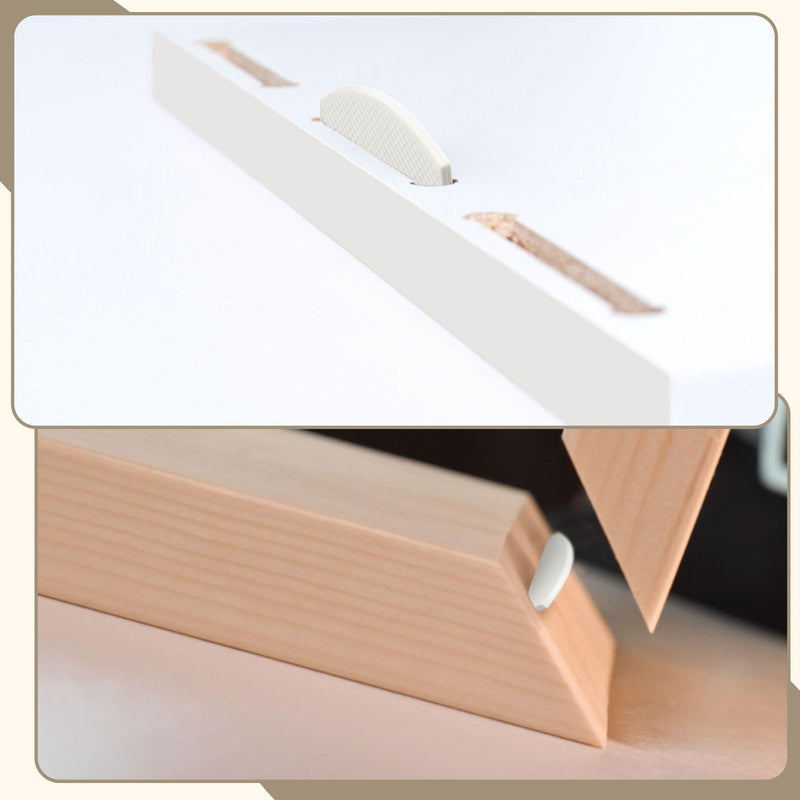 100 Pcs PVC Biscuits Joining Biscuits Joiner Tool for PVC Trim, Deck, Joinery, DIY 100