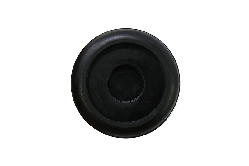 Shepherd Hardware 9226 1-1/2-Inch Inside Diameter Rubber Leg Tips, Black, 2 Count (Pack of 1)