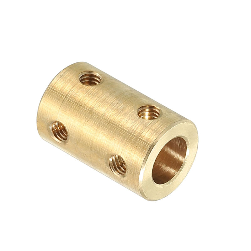PATIKIL Shaft Coupler Connector L22 x D14 8mm to 8mm Bore Rigid Coupling Motor Shaft Joint Connector with Screw for 3D Printers 4Pack