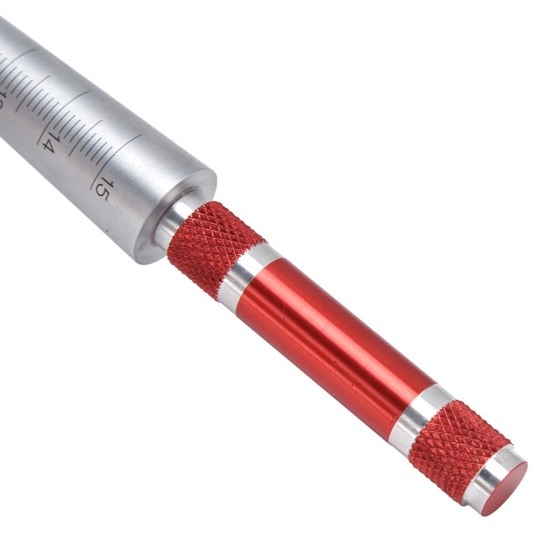 Feeler Gauge, Welding Gap Gauge & Taper Inspection Tool, 3-15mm Stainless Steel Conical Taper, High Precision, for Industrial Inner Diameter, Weld Measurement and Bore Gauging