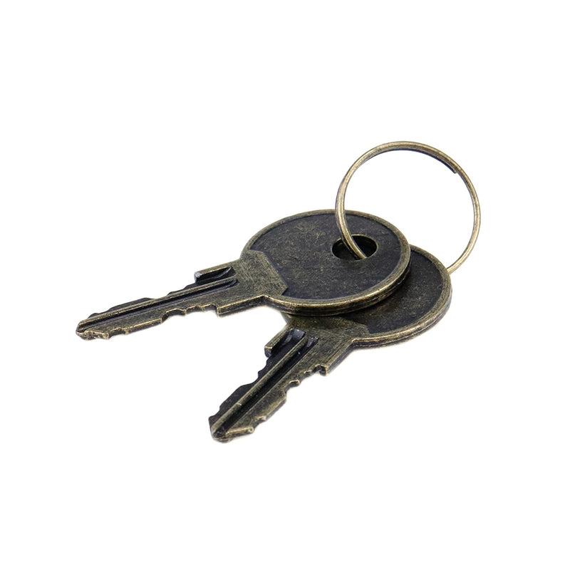 Desk Cabinet Lock,Antique Bronze Drawer Dreeser Cabinet Lock with Keys