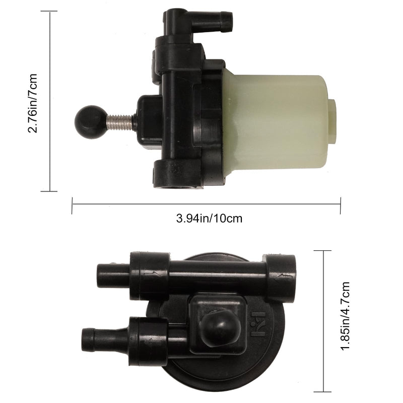 35-889527A07 Fuel Filter Kit, Compatible with Mercury Mariner Outboard Motor 8HP 9.9HP 10HP-50HP, Replaces 8M0111436 87946A13 87946A15