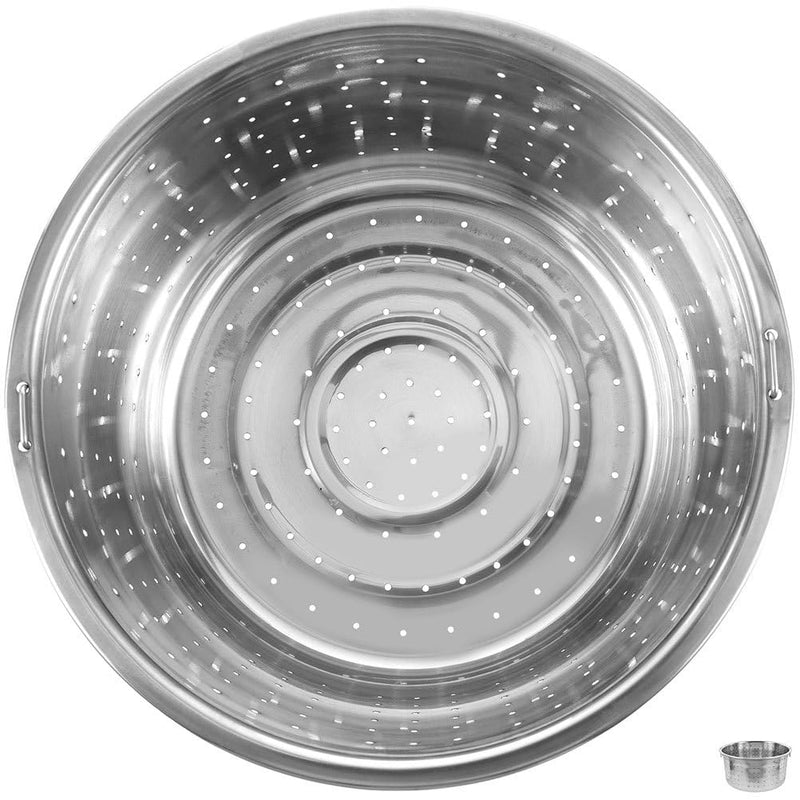 PRETYZOOM Steaming Basket for Rice Cooker Vegetable Food Steamer Basket Insert 9.25 Inch Stainless Steel Steamer Rack with Dense Holes and Non-Slip Bottom for Even Heating