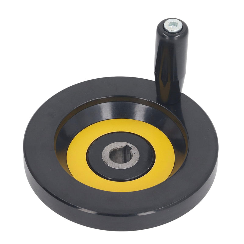 Saw Handwheel, 14mm Center Hole 125mm Outer Diameter Lathe Handwheel, Milling Machine Hand Wheel Grinder Handwheel Power Tool Handwheel