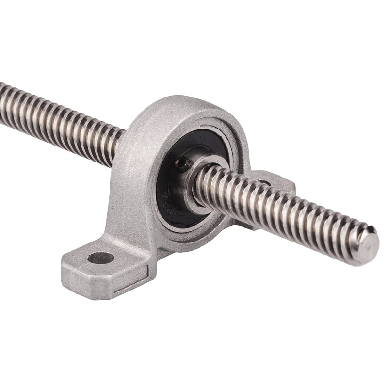 600mm / 23.62inch T8 Lead Screw Nut Set, 8mm Diameter Lead Screw+KP08 Pillow Bearing Block+Coupler for 3D Printer,CNC and DIY (600mm, Set) 600mm