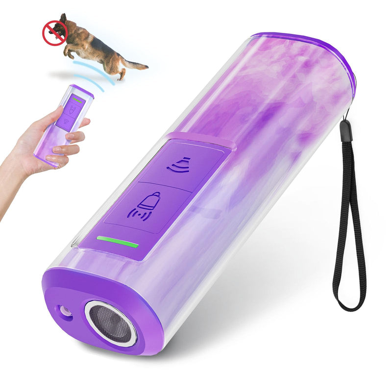 Ultrasonic Dog Bark Deterrent Device for Women – Stop Barking Safely for Own/Neighbor’s Dog, Rechargeable Anti Barking Device, 30ft Range, Portable & Effective Training Tool for Indoor/Outdoor Use