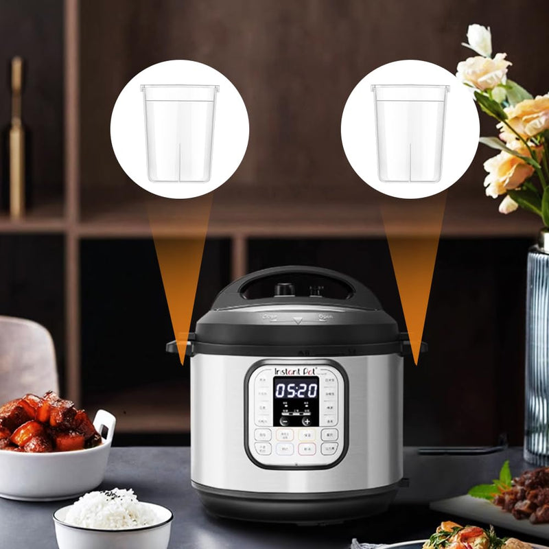 Condensation Collector Replacement for Instant Pot DUO, Duo Plus, ULTRA, LUX, 5, 6, 8 Quart All Series Ultra 60, DUO60, DUO89 and LUX80 (2 Pcs) 2 Pcs