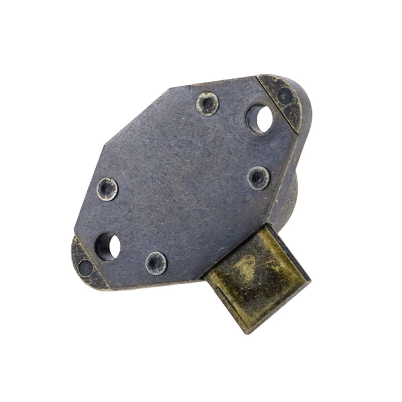 Desk Cabinet Lock,Antique Bronze Drawer Dreeser Cabinet Lock with Keys
