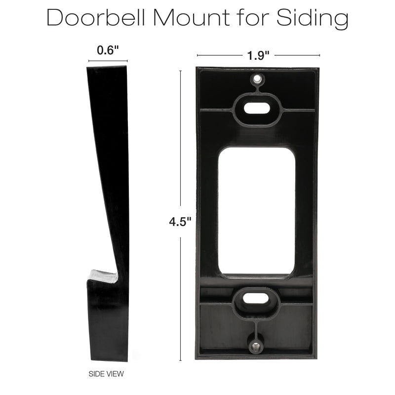 EXCELLO GLOBAL PRODUCTS Video Doorbell Pro Siding Mount