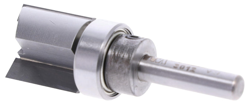 Whiteside 3012 Template Router Bit with Ball Bearing Guide (Shank: 1/4", Cutting Diameter: 3/4", Cutting Length: 3/4", Overall Length: 2-3/8")
