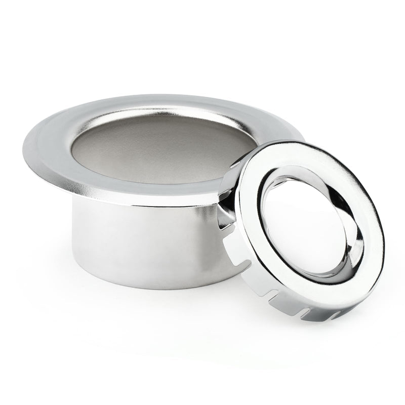 GASHER 4Pcs Recessed Fire Sprinkler Escutcheon 1/2 in. IPS, Depth Adjustment Range up to 1/2 in. For Fire Sprinkler Trim 4 1/2 in. IPS - 1/2 in.