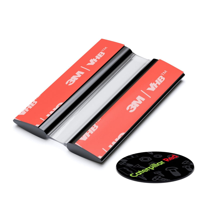 4X 50mm Black Flexible Hinges – No Glue Required. Low Profile, Acrylic Piano Hinges. 2”. 4 Pack